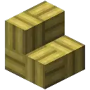 我的世界竹马赛克楼梯制作方法