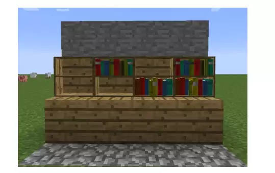 我的世界书架怎么做