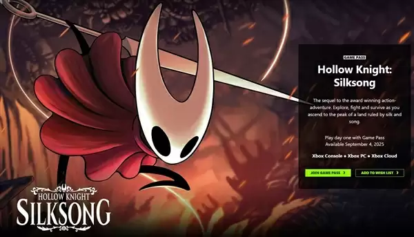 空洞骑士丝之歌游戏画面