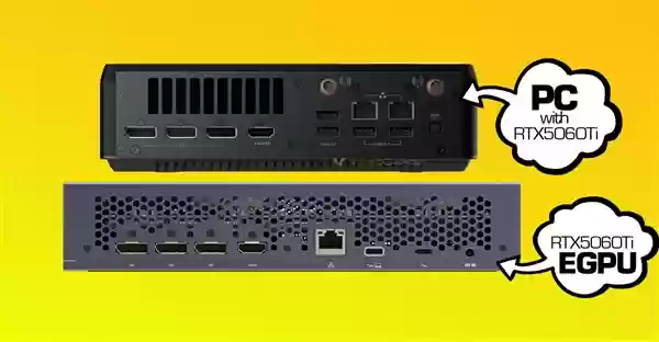 索泰发布世界最小RTX 5060 Ti迷你机！体积2.65升 比显卡坞都要小