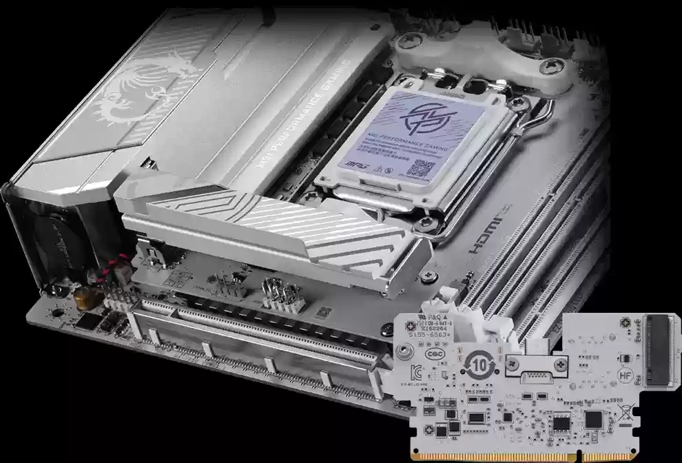 微星正式推出 MPG X870I EDGE TI EVO WIFI 主板，支持10G 内存超频