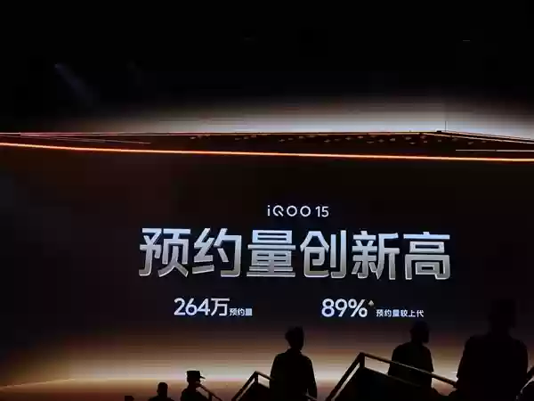 iQOO 15未发先火：预约量突破260万