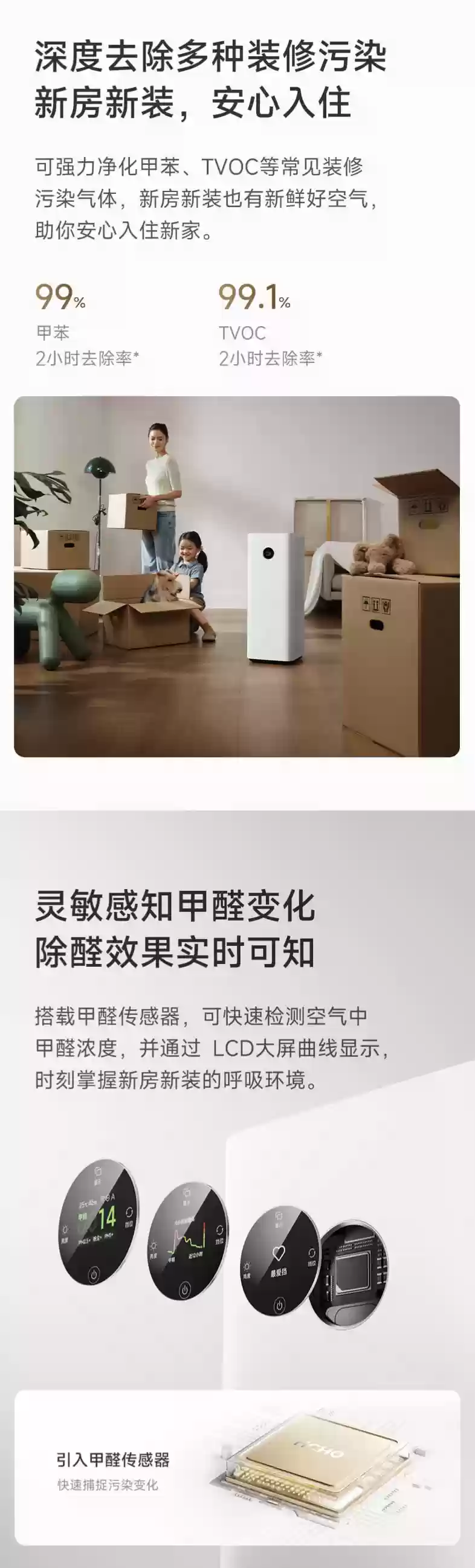 小米米家空气净化器 6 双芯除醛预售:双扇叶设计、可监测甲醛 / PM2.5,2124 元