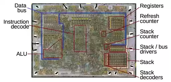 极客的浪漫：Intel传奇i8008史上最清晰图像！216张显微照片合成