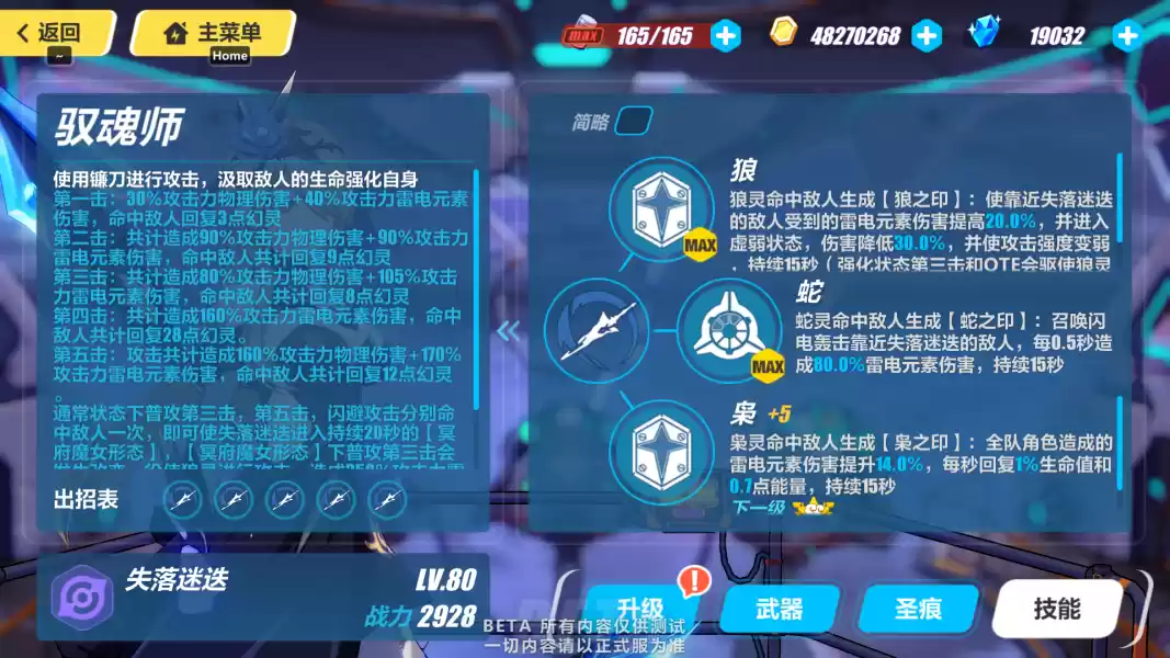 崩坏3丽塔失落迷迭技能是什么