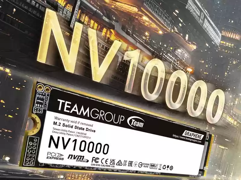 十铨推出 NV10000 固态硬盘：M.2 2280 PCIe 5.0×4 NVMe，10G 顺序读取