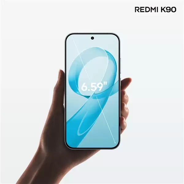 REDMI最强标准版！K90采用6.59英寸黄金中尺寸 鱼和熊掌兼得
