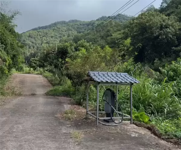 蔚来车主在山沟里安了一根充电桩 免费共享！网友：真新时代赛博土地庙