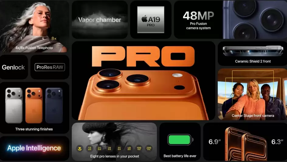 苹果 AirPods Pro 3 京东 1699 元新低，iPhone 17 Pro 系列多重优惠立减 800 元
