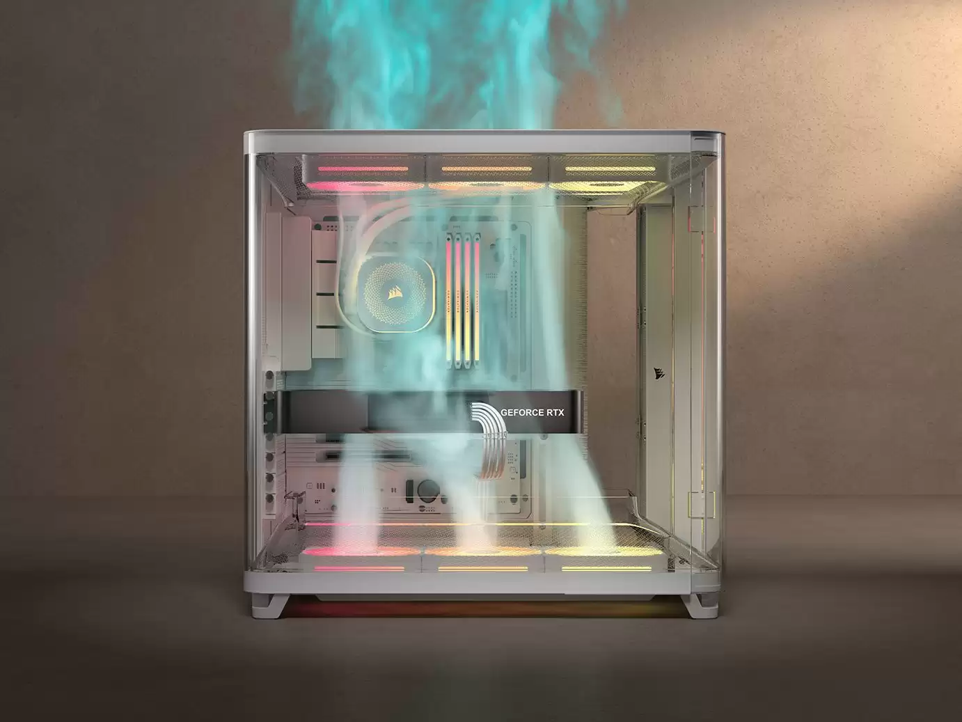 海盗船三腔机箱 AIR 5400 正式发布：玻璃法式门，双气流管道