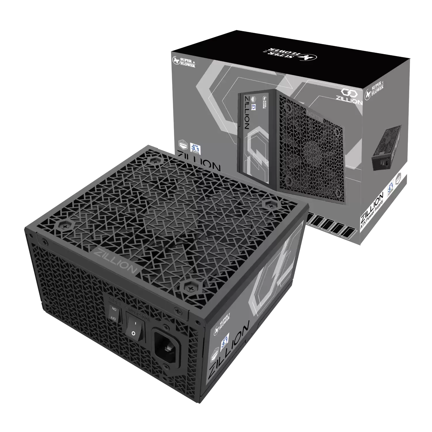 振华推出卓凌 ZILLION Platinum ATX 3.1 电源：全模设计，全日系电容