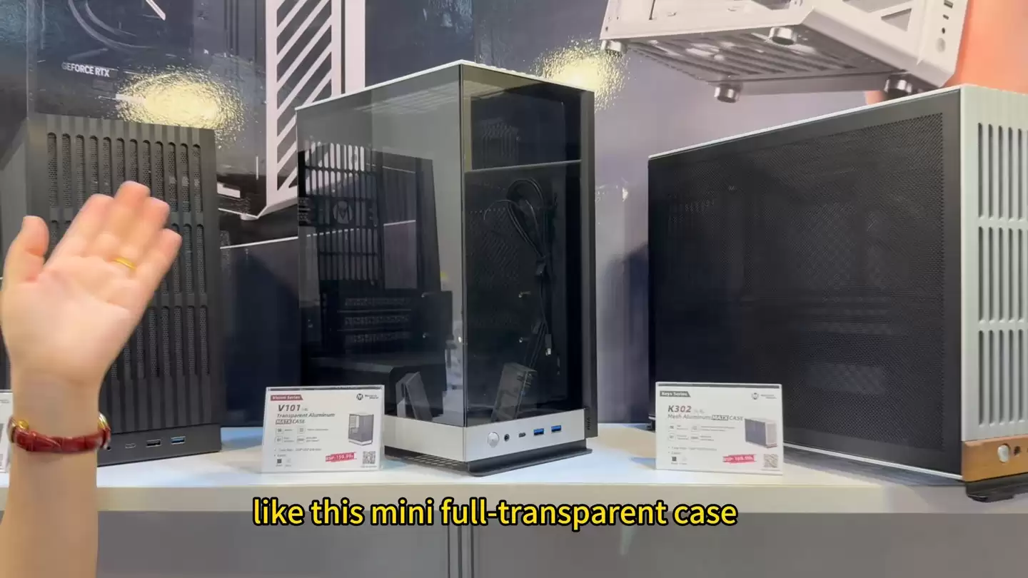 机械大师多款机箱新品亮相,含 14L ITX 铝材无柱海景房