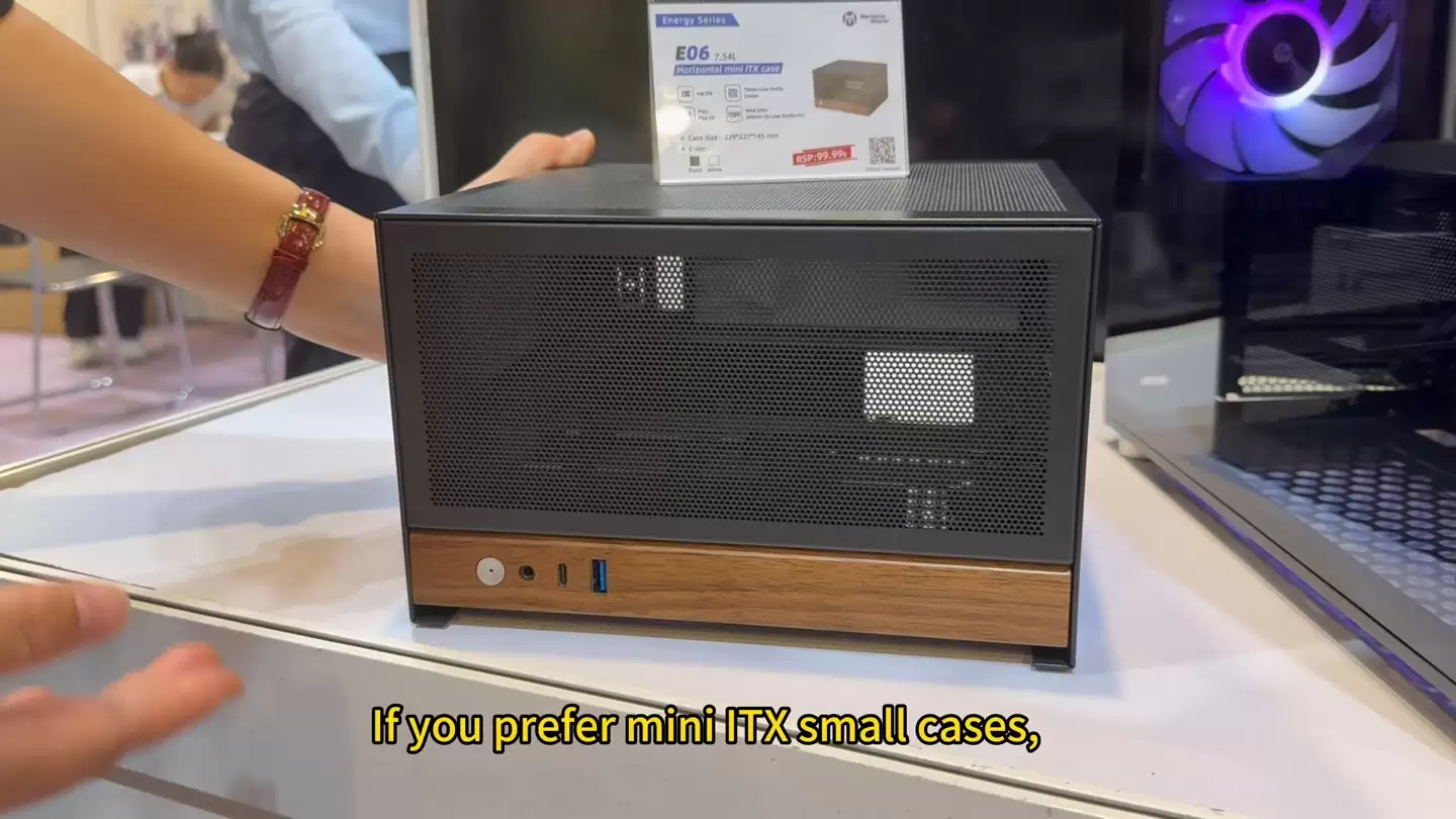 机械大师多款机箱新品亮相,含 14L ITX 铝材无柱海景房