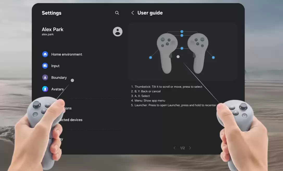 三星 Galaxy XR 头显细节：控制器用 5 号电池，未提及触控传感器