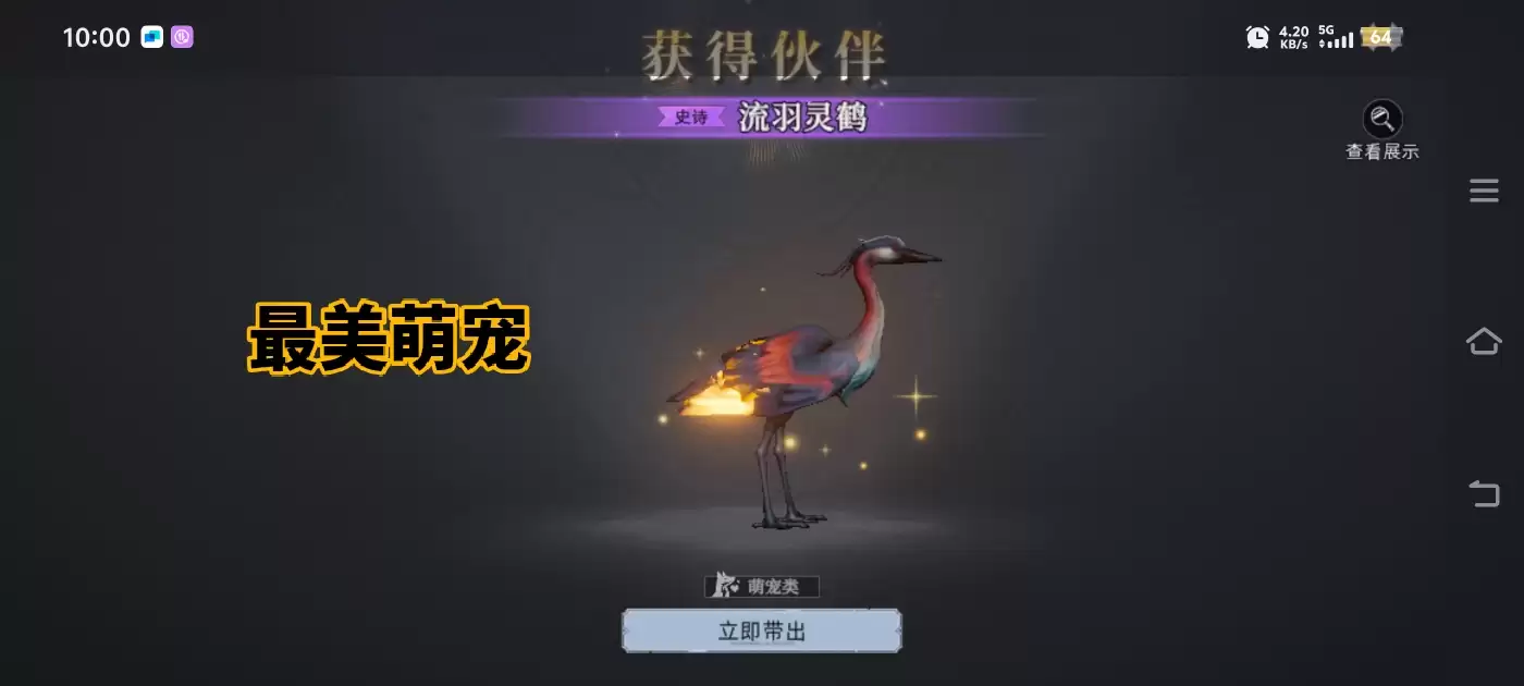 荒野曙光流羽灵鹤捕捉指南