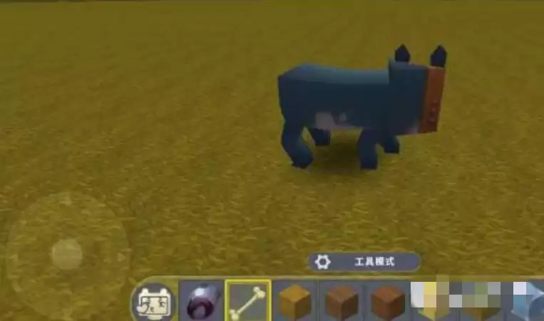 迷你世界里面的狼怎么驯服?