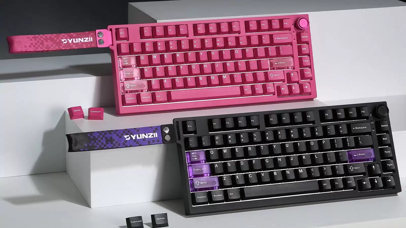 YUNZII 键设宇宙推出 RT75 PRO 三模磁轴键盘:双 8kHz 回报,128kHz 扫描