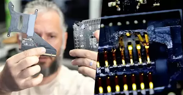 严重警告!RTX 5090 FE内部接口十分脆弱 坏了根本没法修
