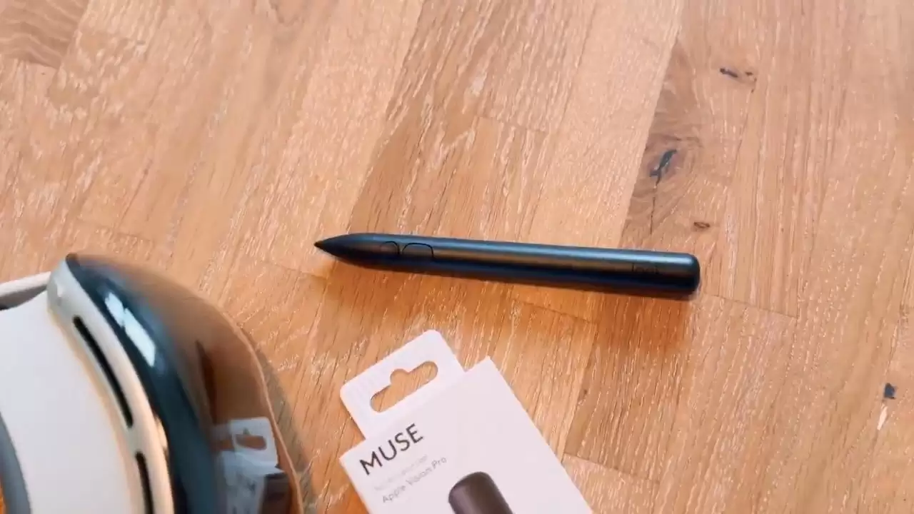 1099 元:Vision Pro 头显首款空间手写笔 Muse 尚未支持苹果原生应用