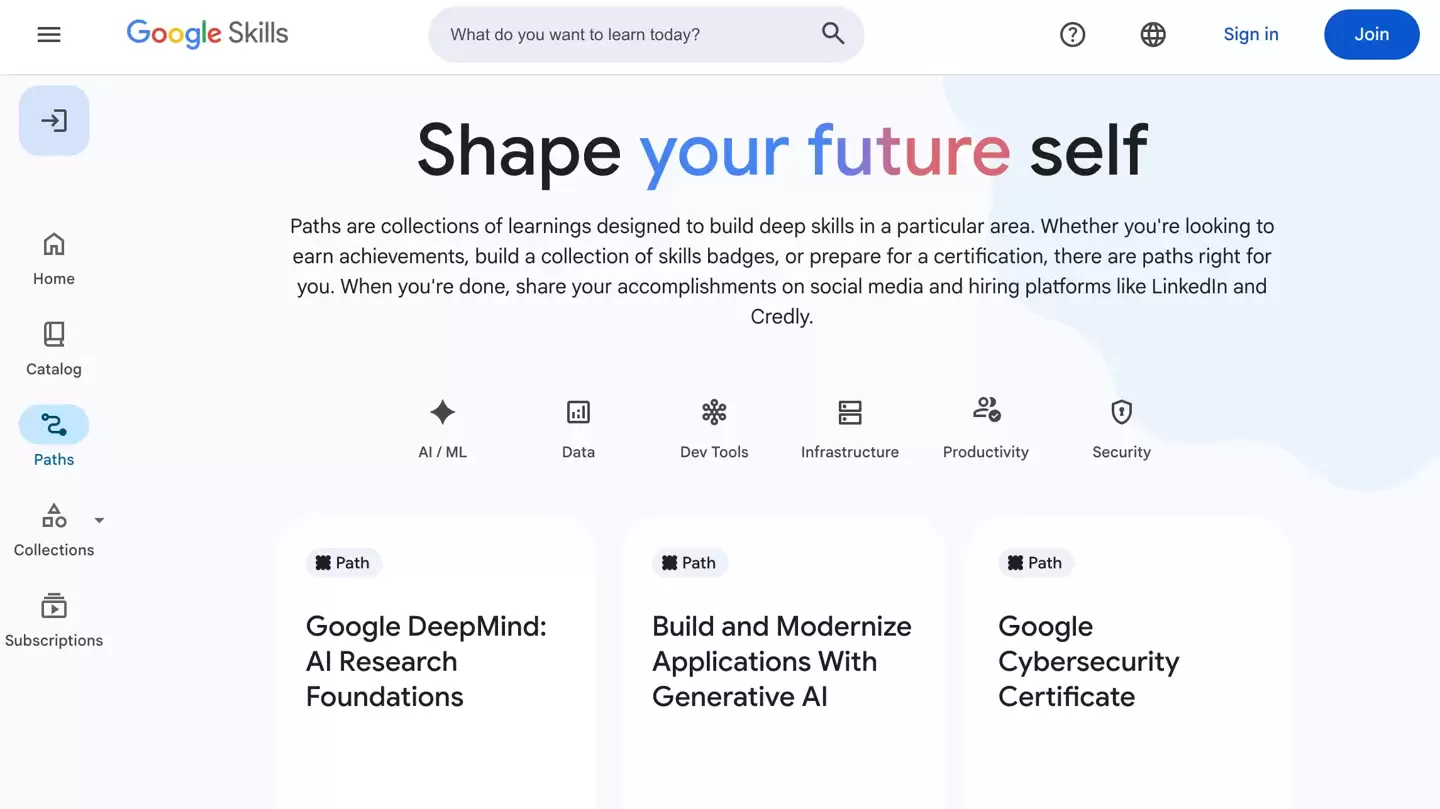 谷歌推出 Google Skills 平台:集成 3000 门课程,旨在培养数字时代必备技能