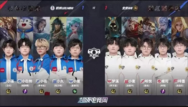 KPL季后赛战报:WB