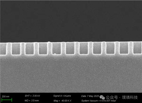 残余层控制效果图