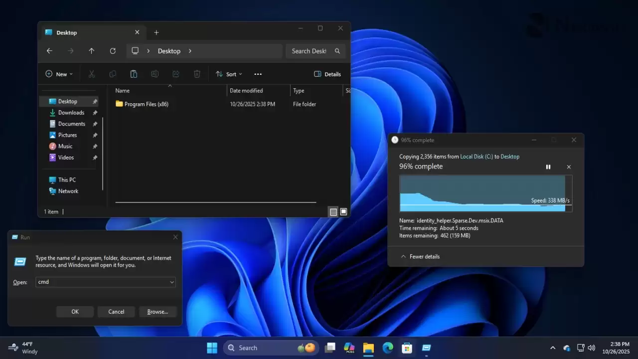 微软继续完善 Win11 深色模式:经典界面获适配
