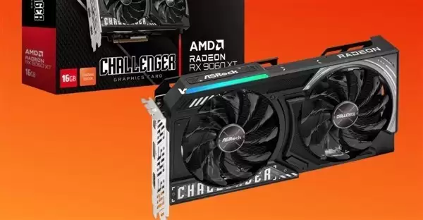 华擎上架RX 9060 XT标准版显卡,预超频设计性能提升