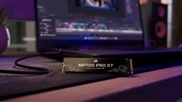 海盜船发布旗舰PCIe5.0 SSD!满血14.9GB/s读速:1128元起