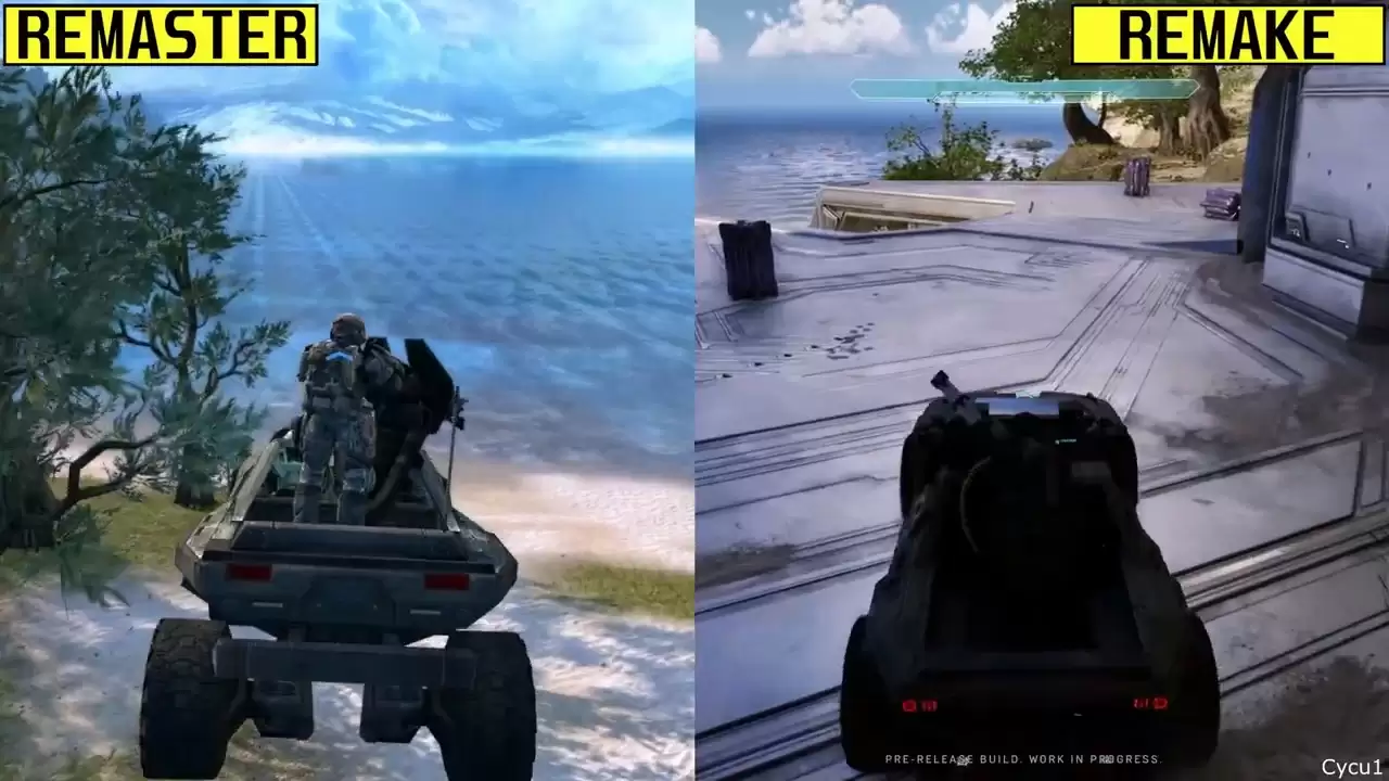 开山之作焕新:《光环:战斗进化》重置版对比视频曝光,虚幻引擎5加持