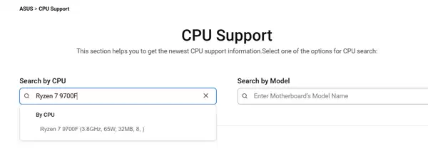 AMD锐龙7 9700F规格曝光