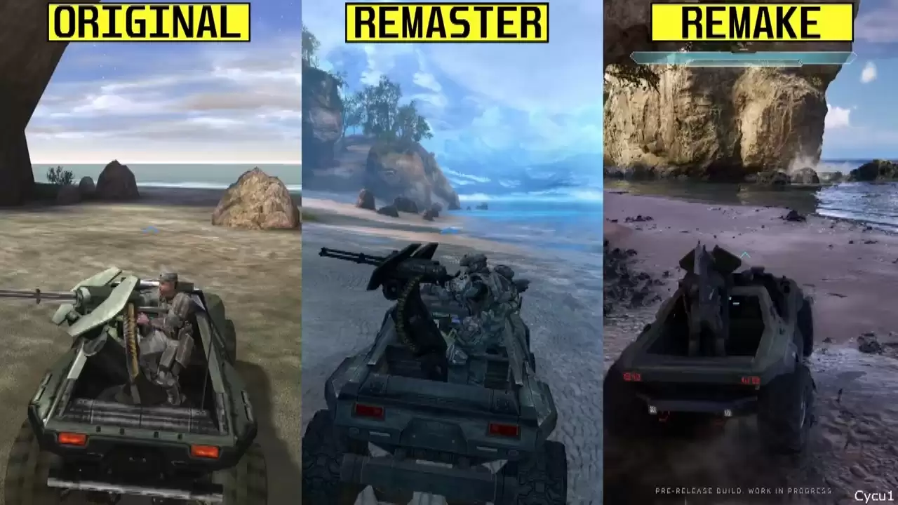 开山之作焕新:《光环:战斗进化》重置版对比视频曝光,虚幻引擎5加持