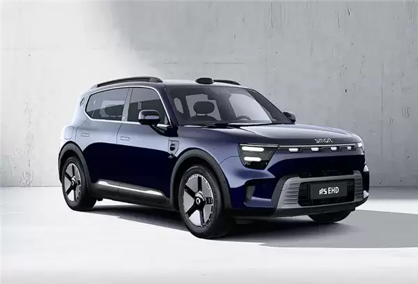 尺寸超奔驰GLB！smart精灵#5 EHD上市：使用吉利雷神混动