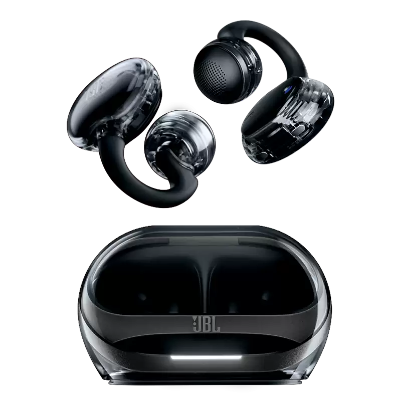 JBL SOUNDGEAR CLIPS 琉璃扣开放式耳机首发：半透明外观、24小时续航，首发价1151.1元