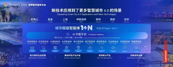 联想戴炜:以城市超级智能体破局 引领智慧城市 4.0 迈入人智共创新阶段