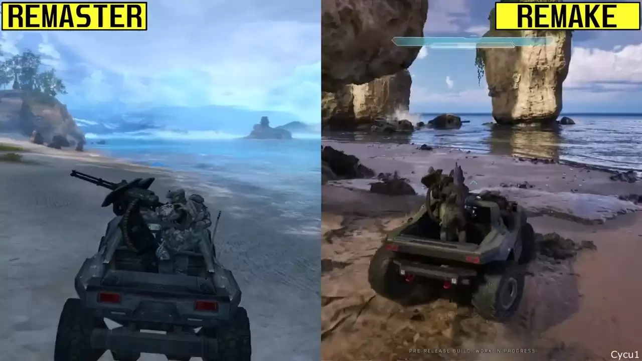 开山之作焕新:《光环:战斗进化》重置版对比视频曝光,虚幻引擎5加持