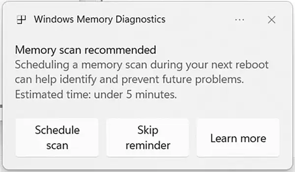 Windows 11新蓝屏功能上线:内存诊断助力崩溃排查