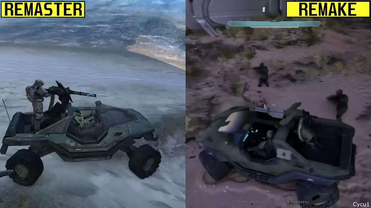 开山之作焕新:《光环:战斗进化》重置版对比视频曝光,虚幻引擎5加持