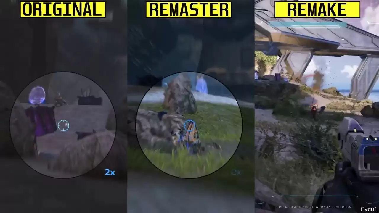 开山之作焕新:《光环:战斗进化》重置版对比视频曝光,虚幻引擎5加持