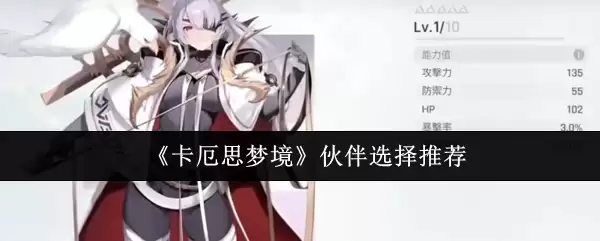 《卡厄思梦境》伙伴选择推荐