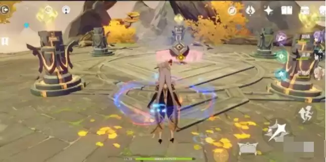 原神岩元素柱子顺序