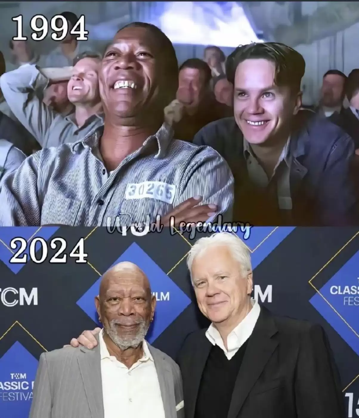 《肖申克的救赎》30周年 主演重聚再续经典情缘