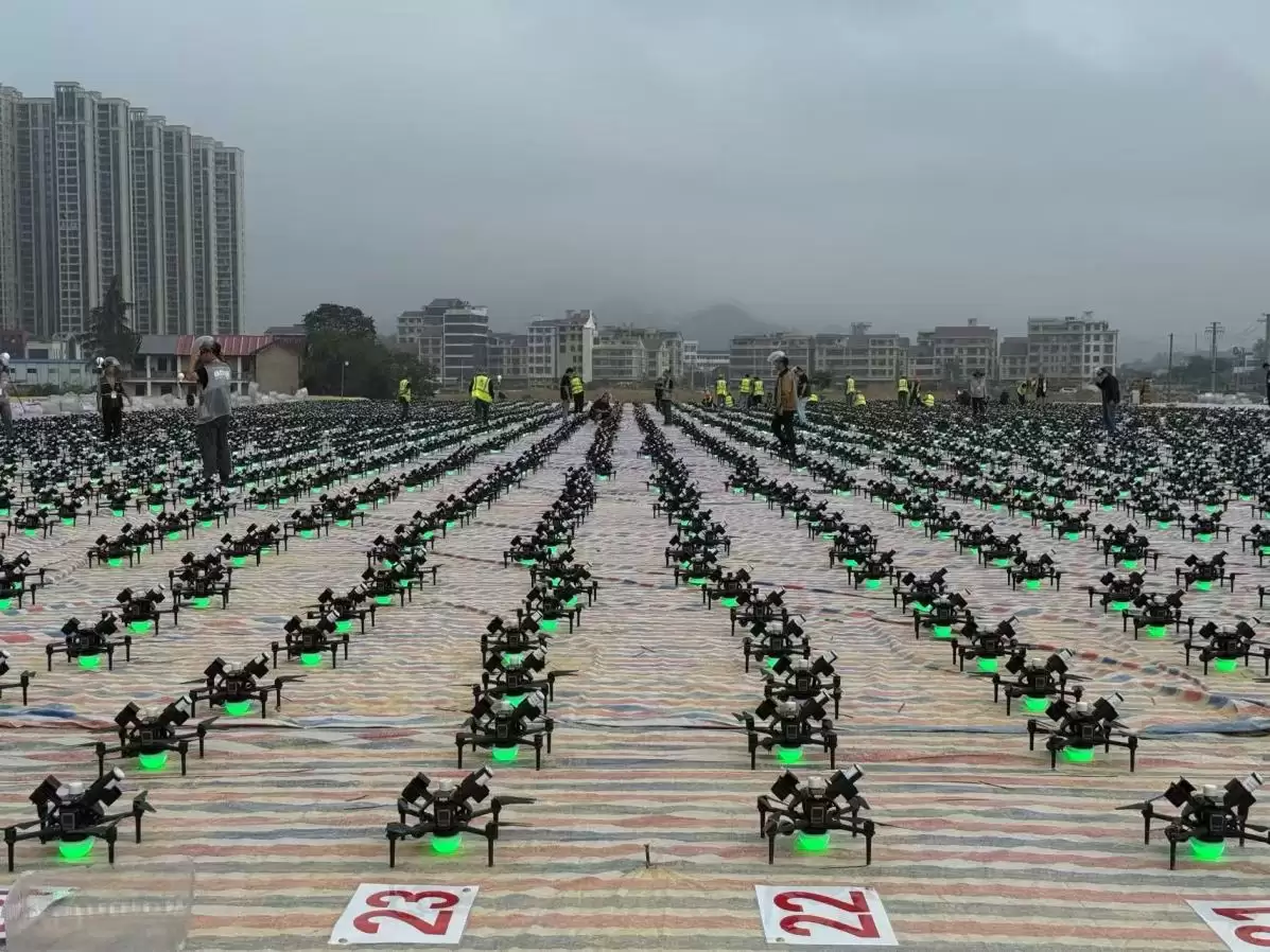 高巨创新吉尼斯双纪录定义低空表演新范式