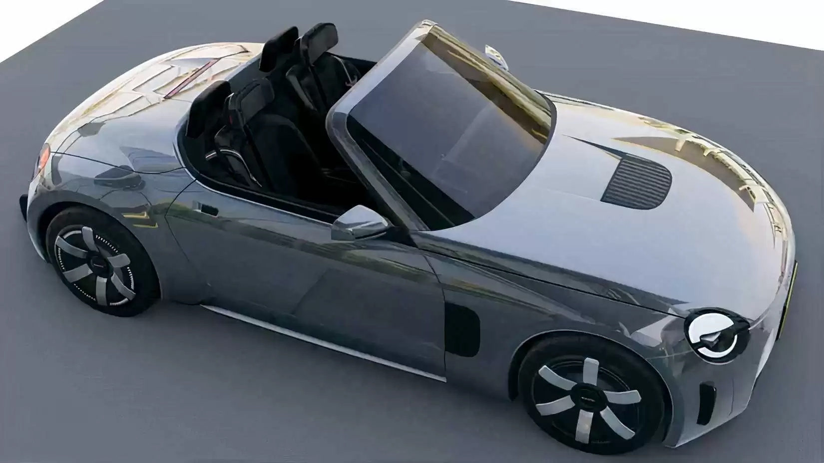 大发发布K-Open概念跑车，丰田章男亲自测试