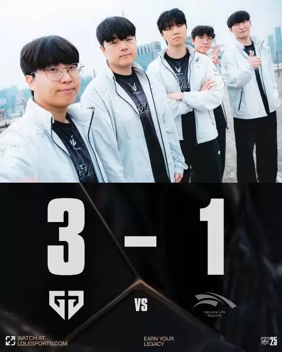 GEN战队3:1战胜HLE晋级四强，Zeus遗憾止步八强