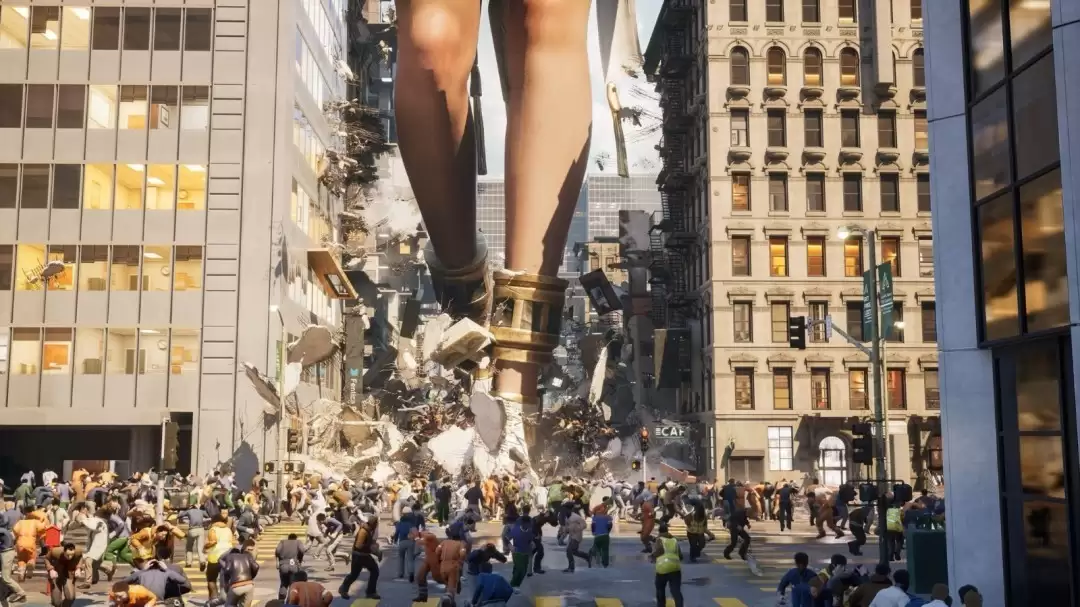 巨力女巨人VS求生市民：双视角开放世界巨作上线