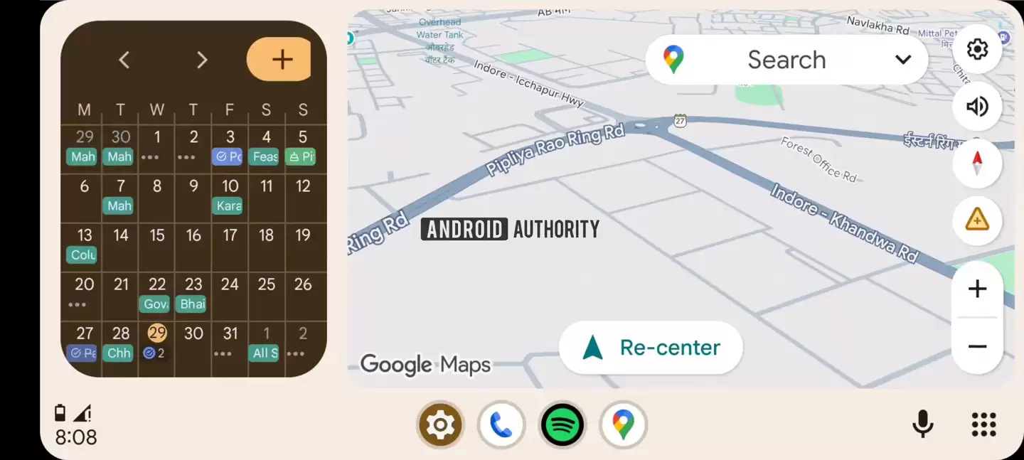 谷歌 Android Auto 车联系统迎来安卓精髓，主屏幕将支持手机小组件