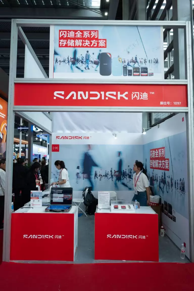 闪迪携全场景存储解决方案亮相CPSE安博会2025，赋能智能安防新生态