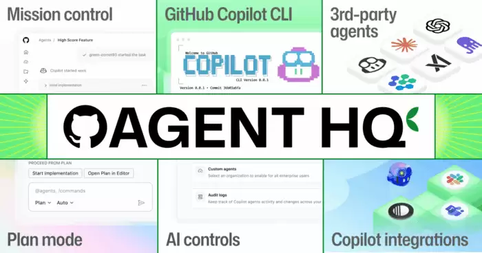 打造 AI 编程界“瑞士军刀”:GitHub 推 Agent HQ,目标统一管理所有智能体