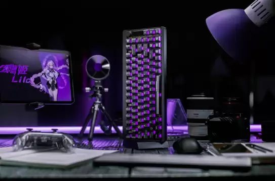 七彩虹星轴87铝合金磁轴电竞键盘首发499元起:8000Hz超高有线回报率